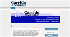 Desktop Screenshot of garridoyasociados.com.ar